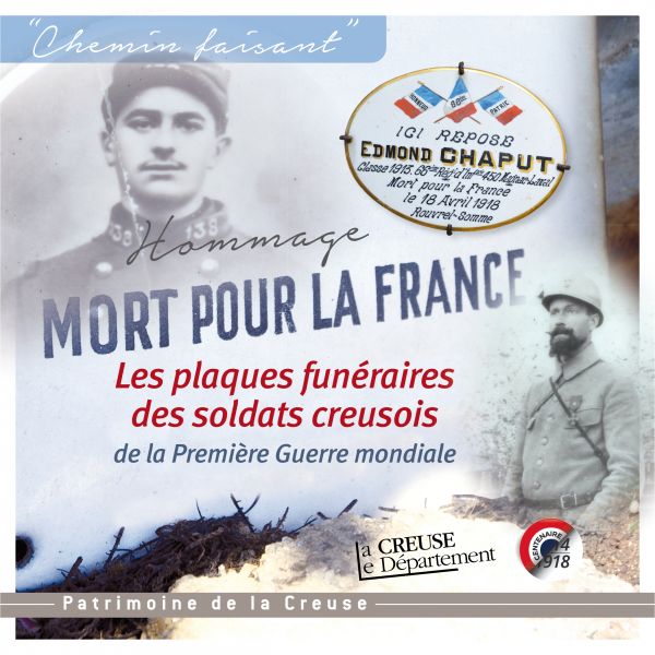 Les plaques funéraires des soldats creusois de la Première Guerre mondiale