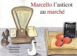 Marcello l'asticot au marché